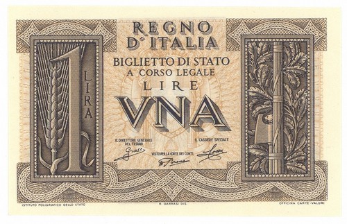 Lira biglietto stato - lira,