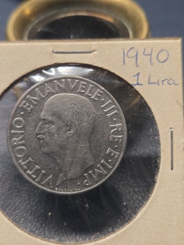 1940 lira coin - 1940, 1