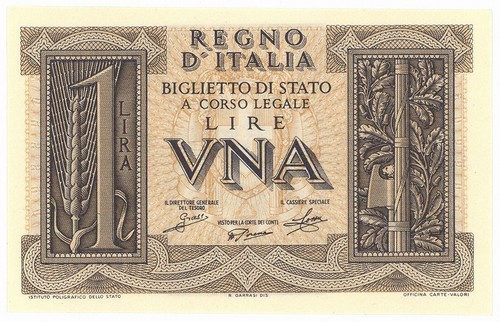 Lira biglietto stato - di,