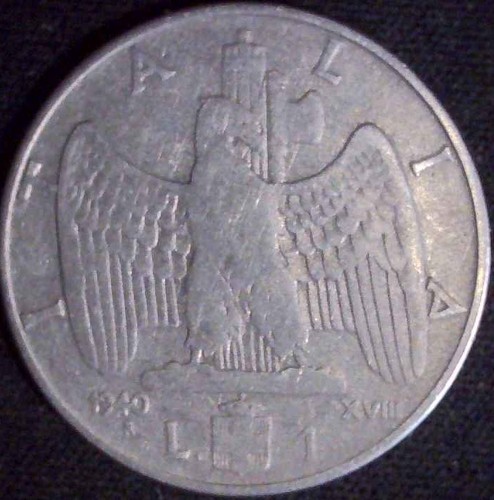 Italy 1940 lira km77b - -,