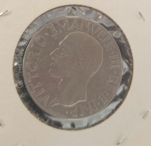 1940 italy lira coin - italy, 1