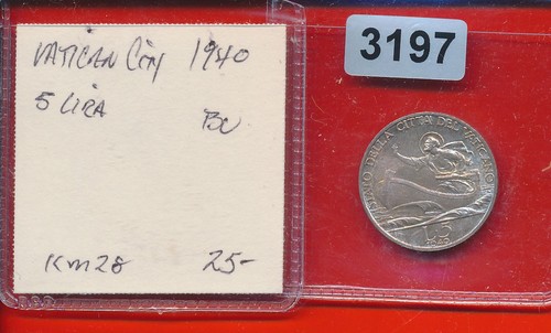 Vatican 1940 5 lira - vatican,