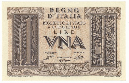 Lira biglietto stato - lira,
