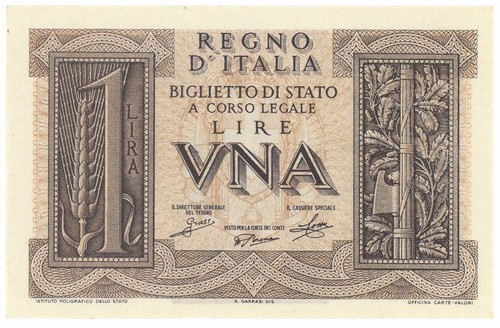 Lira biglietto stato - biglietto, di